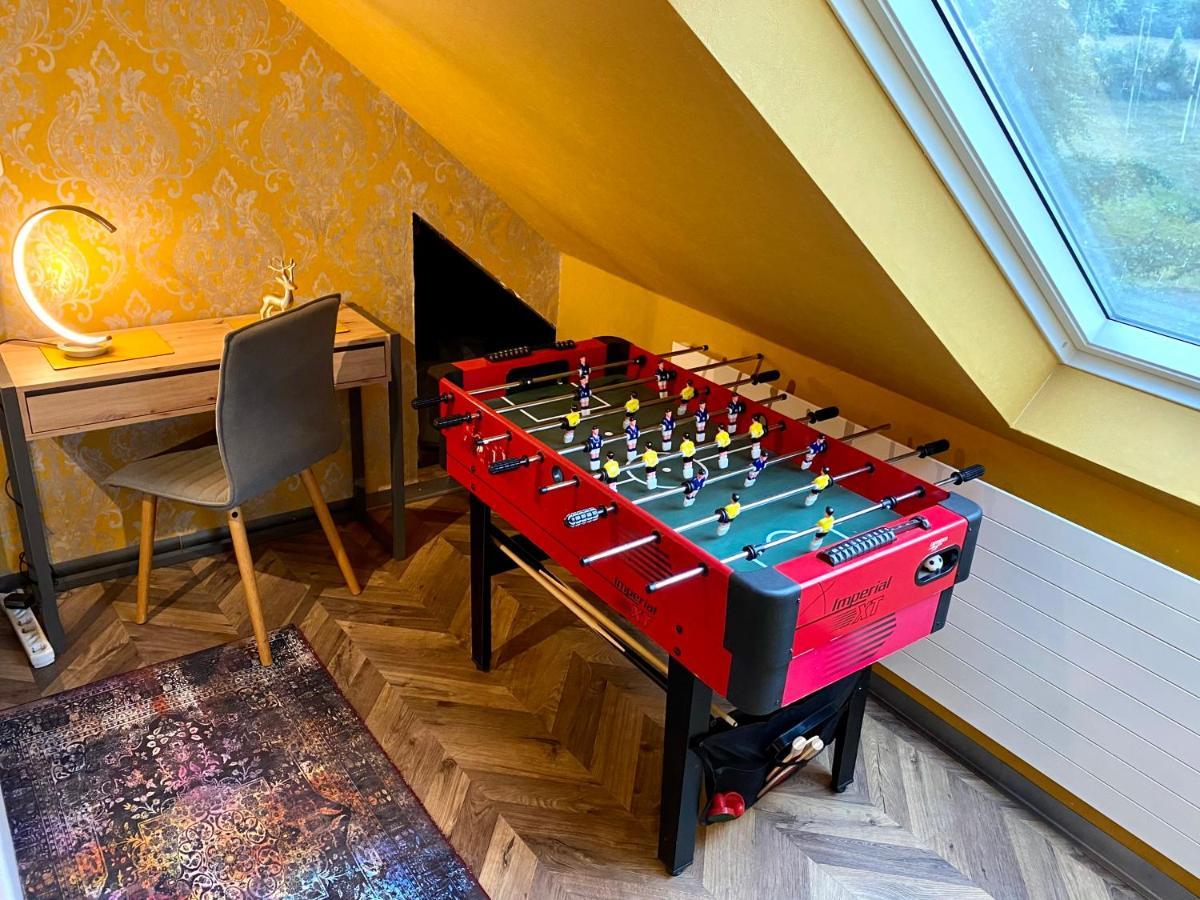Hof Vierzehnender Im Hohen Venn - 70Qm Maisonette - 2 Schlafzimmer - Wohnkueche - Balkon Mit Grill - Monschau - Eifel - Hunde Willkommen - Islandpferde Exterior foto