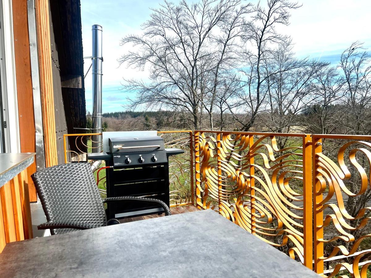 Hof Vierzehnender Im Hohen Venn - 70Qm Maisonette - 2 Schlafzimmer - Wohnkueche - Balkon Mit Grill - Monschau - Eifel - Hunde Willkommen - Islandpferde Exterior foto