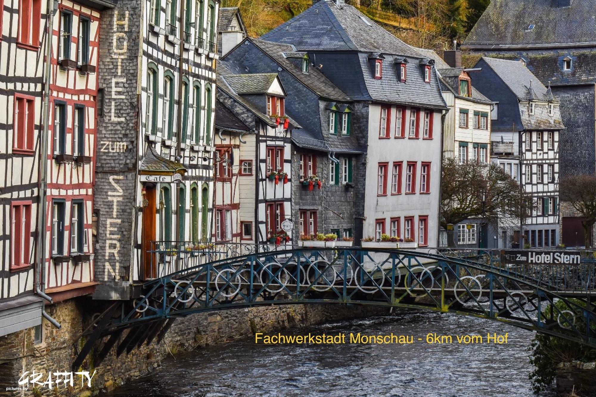 Hof Vierzehnender Im Hohen Venn - 70Qm Maisonette - 2 Schlafzimmer - Wohnkueche - Balkon Mit Grill - Monschau - Eifel - Hunde Willkommen - Islandpferde Exterior foto